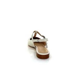 Ivoire0347b Ivoire Ch788 Cuir Creme Ballerines