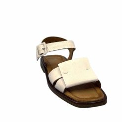 Ivoire0401a Ivoire 500.4314 Cuir Creme Sandales