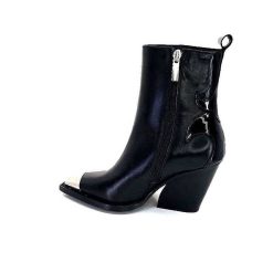 take a walk Ivoire L39620 Cuir Noir Bottines