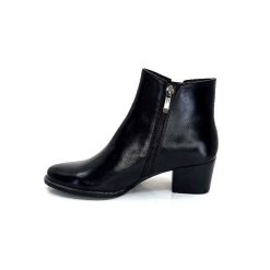 Regarde Le Ciel Regarde Le Ciel Isabel 56 Delice Cuir Noir Bottines