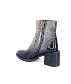 Fru.it Fru.It 7740 Cuir Metal Antracite Bottines