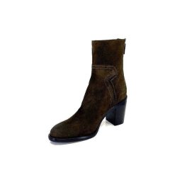 Triver Flight Triver Flight 706.03 Daim Olive Bottines