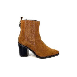 Ivoire0104a Ivoire 46112 Daim Cognac Bottines