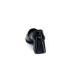 We Do Ivoire 11301A Cuir Vernis Noir Mocassins