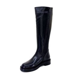 398-ivoire Ivoire 5276 Alexis Cuir Noir Bottes