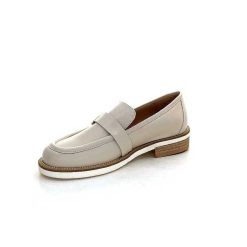 Ivoire0347b Ivoire K557 Cuir Creme Mocassins