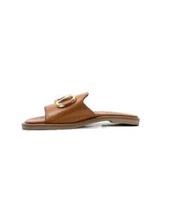 382-ivoire Ivoire Tml 27 Cuir Coconut Mules