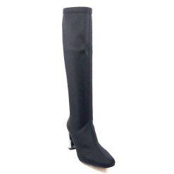 Ivoire0494a Ivoire B335-05 Microfibre Noir Bottes