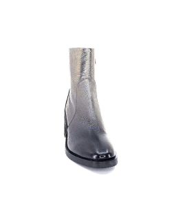 Fru.it Fru.It 7740 Cuir Metal Antracite Bottines