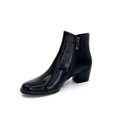 Regarde Le Ciel Regarde Le Ciel Isabel 56 Delice Cuir Noir Bottines