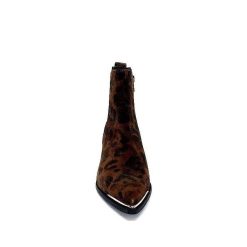 Ivoire0341a Ivoire Ar230 Daim Leo Moka Bottines