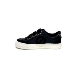 No Name No Name Strike Straps Cuir Noir Baskets