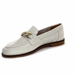 Ivoire0209b Ivoire 12779 Cuir Beige Creme Mocassins