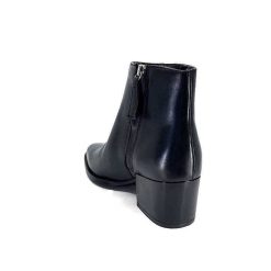 Ivoire0104a Ivoire 46105 Cuir Noir Bottines