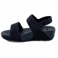 Fitflop Fitflop Ga2/90 Textile Glitter Noir Sandales