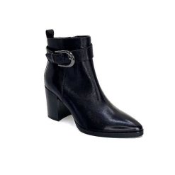 Regarde Le Ciel Regarde Le Ciel Marge 01 Cuir Noir Bottines