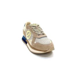 No Name No Name Mia Jogger W Daim Beige Bleu Baskets