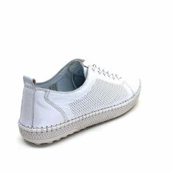 441-ivoire1 Ivoire 125 704-1 Cuir Blanc Baskets