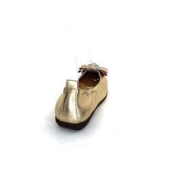 la ballerina La Ballerina L2 234 T Cuir Dore Bijoux Ballerines