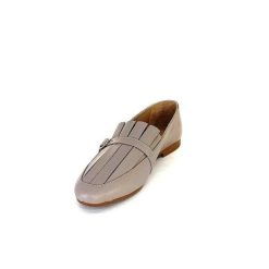 Ivoire-354 Ivoire 150870 Cuir Taupe Mocassins