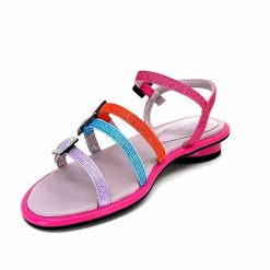 noa harmon Noa Harmon 9647 M18 Strass Rose Orange Bleu Violet Sandales