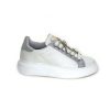 Méliné Meline Bi 7 Acc Var P9780 Cuir Blanc Bijoux Baskets