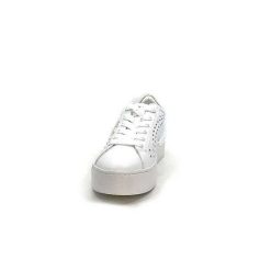 Liu.Jo Liu.Jo Ba4039 Cuir Blanc Dore Baskets