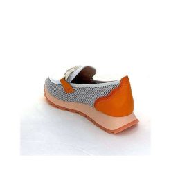 Hispanitas Hispanitas Hv 243461 Cuir Blanc Orange Mocassins