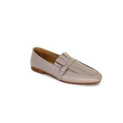 Ivoire-354 Ivoire 150870 Cuir Taupe Mocassins