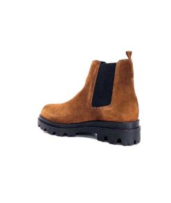 Ivoire0351a Ivoire 9615312 Daim Marron Bottines