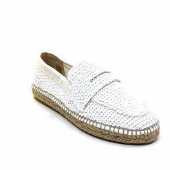 Gaimo Gaimo Zona Textile Blanc Mocassins