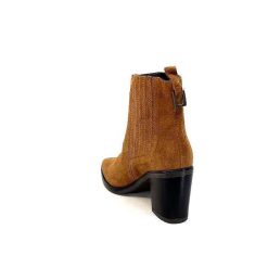 Ivoire0104a Ivoire 46112 Daim Cognac Bottines