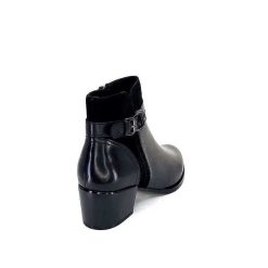 Regarde Le Ciel Regarde Le Ciel Jolene 23 Cuir Noir Bottines