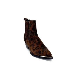 Ivoire0341a Ivoire Ar230 Daim Leo Moka Bottines