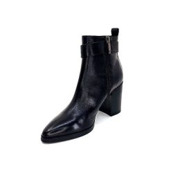 Regarde Le Ciel Regarde Le Ciel Marge 01 Cuir Noir Bottines