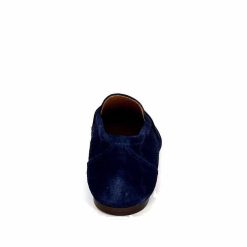 Ivoire0209b Ivoire 10648 Daim Bleu Marine Mocassins