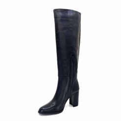 Ivoire0104a Ivoire 52108 Cuir Noir Bottes