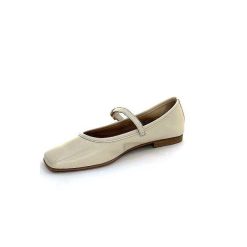 We Do Ivoire 55362 Cuir Beige Ballerines