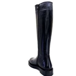 398-ivoire Ivoire 5276 Alexis Cuir Noir Bottes