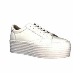 No Name No Name Spice Sneaker Cuir Blanc Baskets