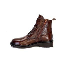 Ivoire0460a Ivoire Jobert Cuir Marron Bottines