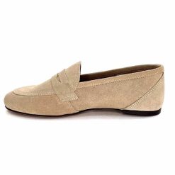 Ivoire0209b Ivoire 10648 Daim Beige Mocassins