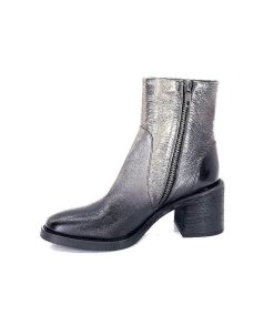 Fru.it Fru.It 7740 Cuir Metal Antracite Bottines