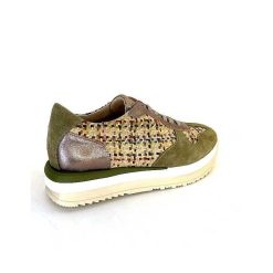 Requin Reqins Ursula Daim Kaki Raffia Multicolore Baskets