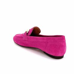 Ivoire0209b Ivoire 12807 Daim Fuchsia Mocassins