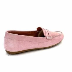 Ivoire0209b Ivoire 11163 Daim Rose Mocassins