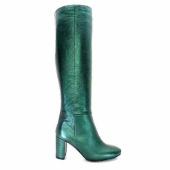 l'arianna L'Arianna St1689 Cuir Metal Vert Bottes