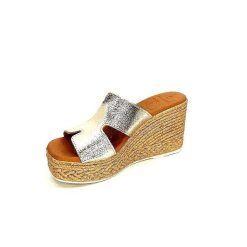 oh my sandals - innova footwear Ivoire 5458 Cuir Or Mules