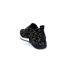 Ivoire0317a Ivoire 2203626 Textile Kaki Noir Leo Baskets