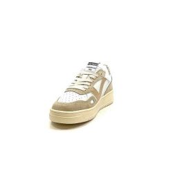 Victoria Victoria 12571119 Cuir Blanc Daim Beige Baskets